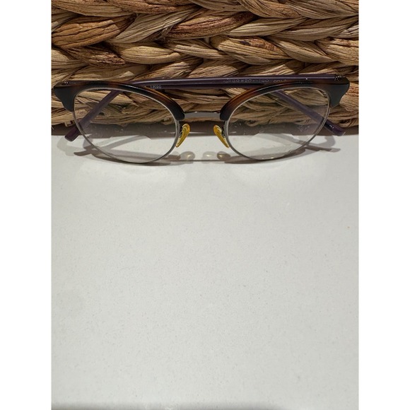 Eyecroxx Round Tortoise Silver Metal Frame Glasses Spectacles Eyewear - Picture 10 of 10